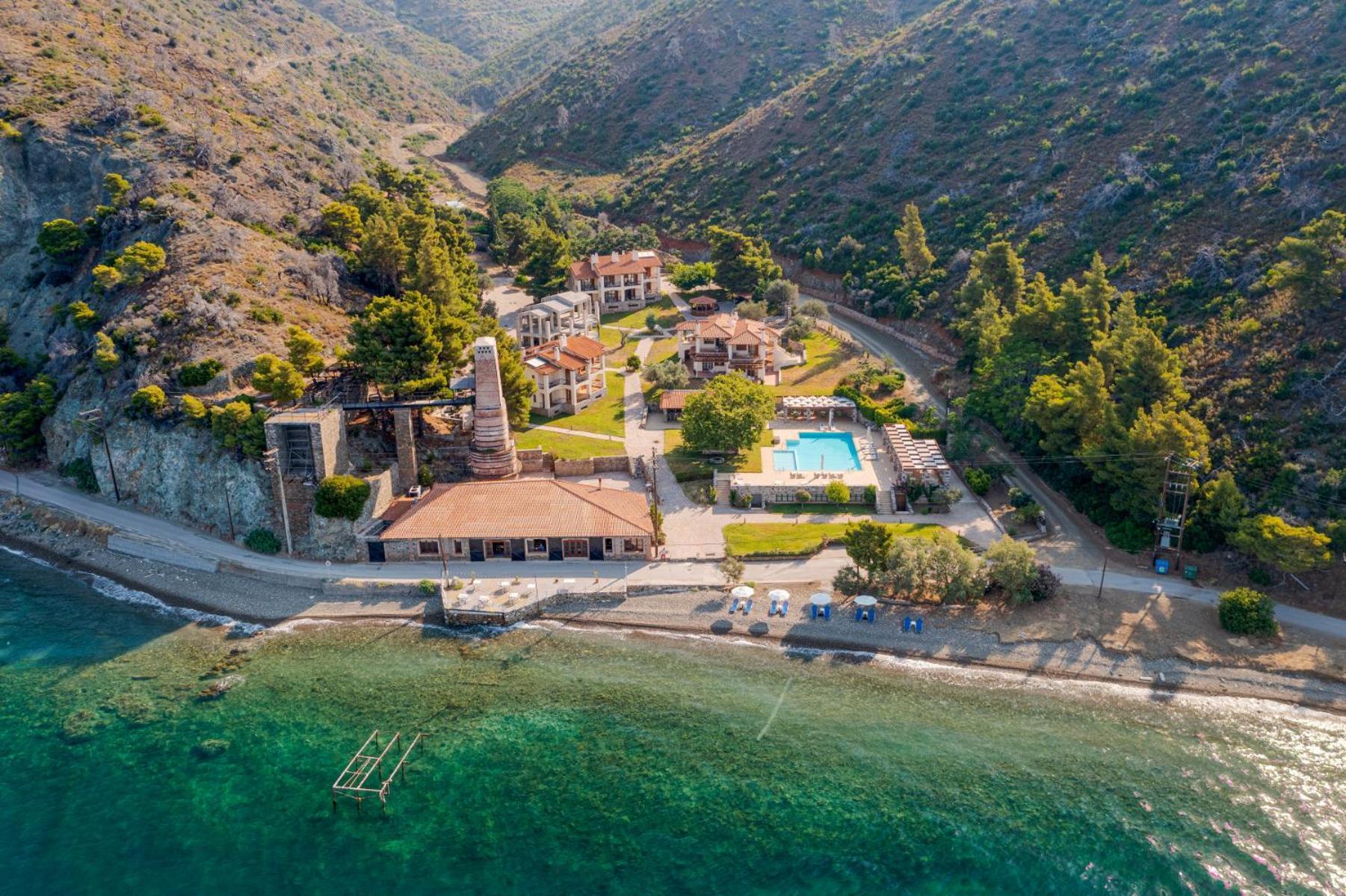 Kaminos Evia 호텔 Límni 외부 사진