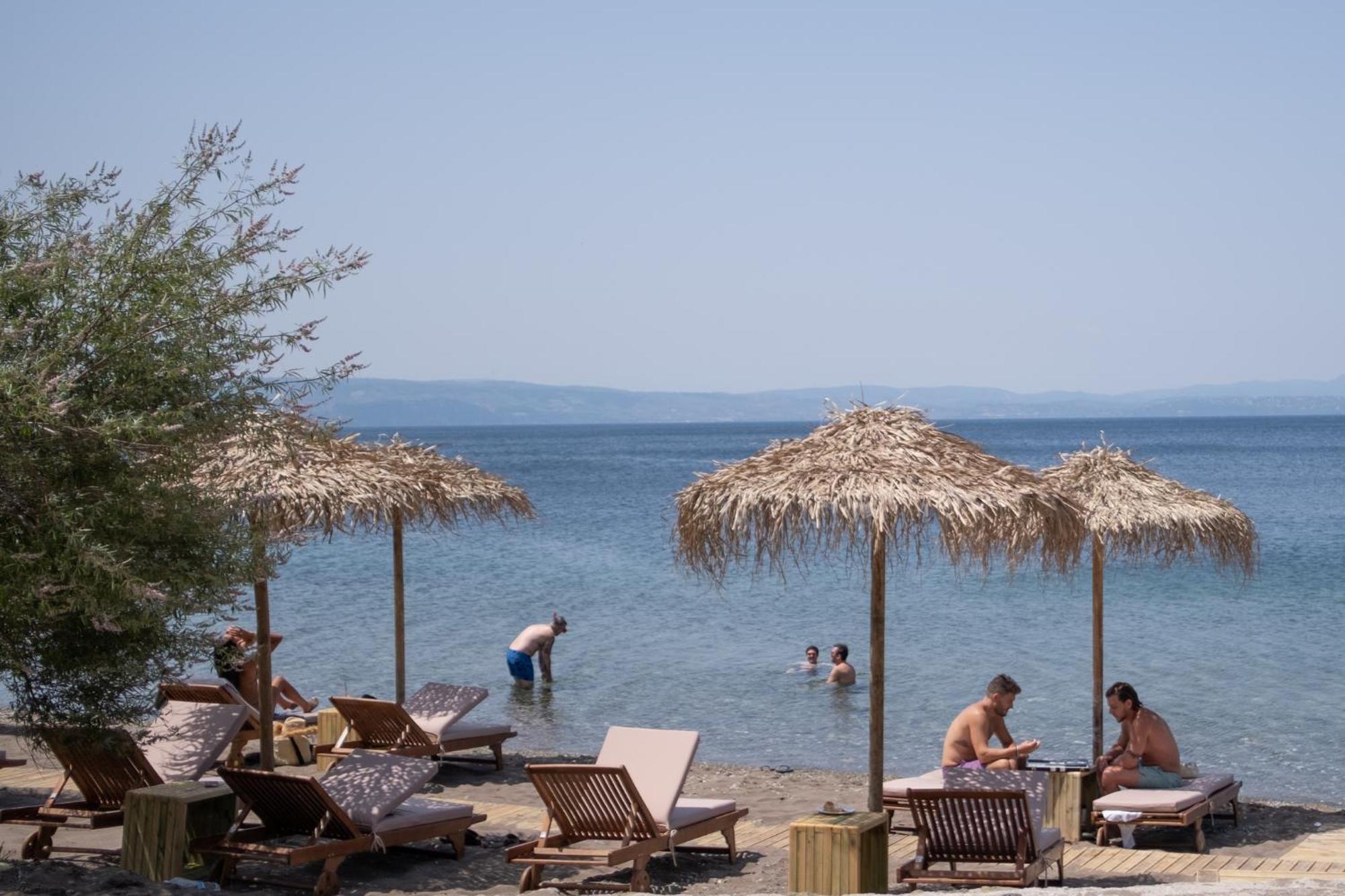 Kaminos Evia 호텔 Límni 외부 사진