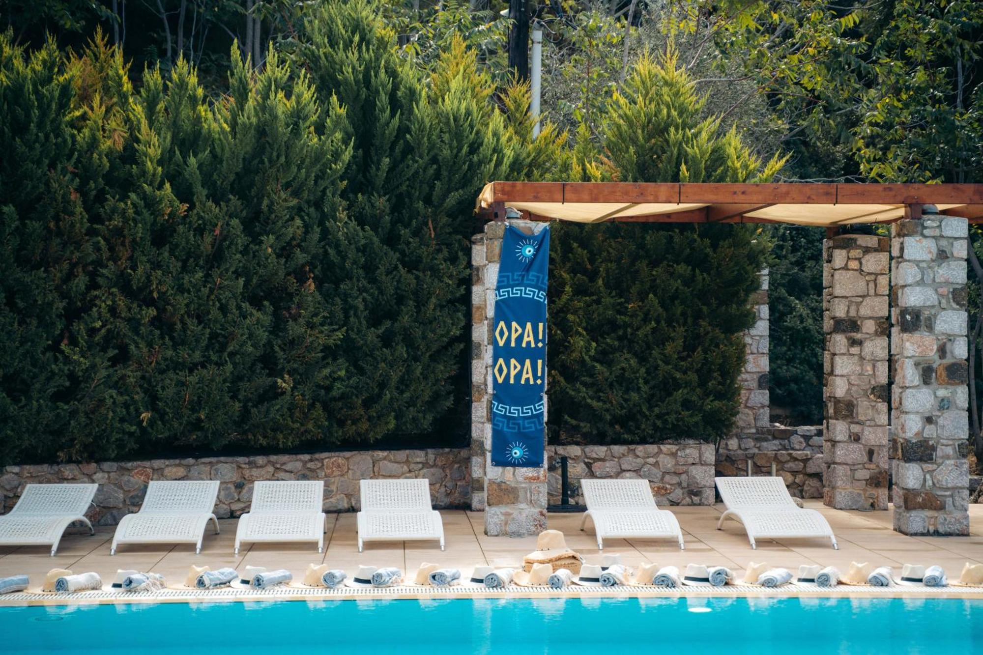 Kaminos Evia 호텔 Límni 외부 사진